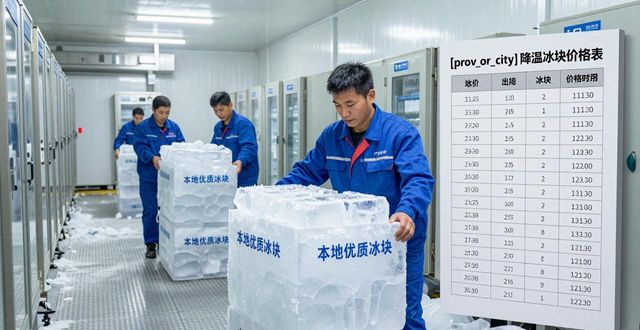 汕头降温冰块多少钱一吨？本地制冰厂报价来了